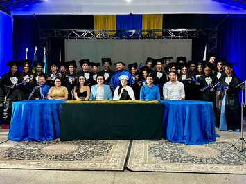 Solenidade coletiva de colação de grau